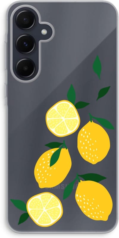 Case Company® - Hoesje geschikt voor Samsung Galaxy A55 hoesje - You're my lemon - Soft Cover Telefoonhoesje - Bescherming aan alle Kanten en Schermrand