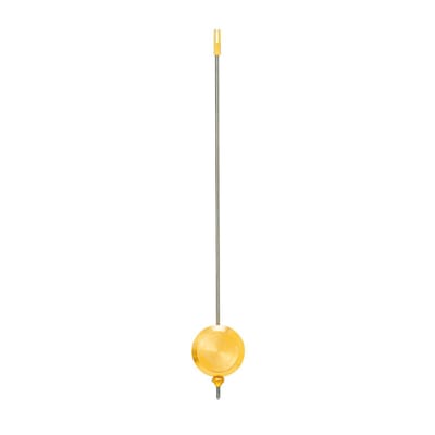 Slinger voor Franse slingeruurwerken L: 240 mm Slingerschijf Ø 35 mm