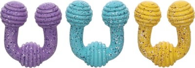 FLAMINGO - SPEELGOED FRECKLES U-RING S MEERDERE KLEUREN 10x4x10CM ASSORTIMENT
