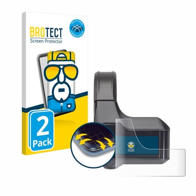 BROTECT - Screenprotector voor Shimano Steps SC-E7000 - Folie Beschermfolie transparant volledig dekking - 2 Stuks