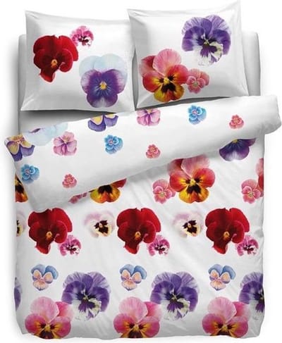 HNL Violet Garden Dekbedovertrek - Litsjumeaux XL - 260x200/220 cm - Multi