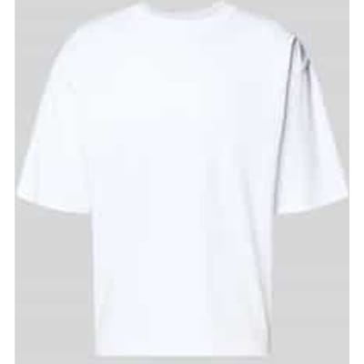 relaxed fit T-shirt met ronde hals