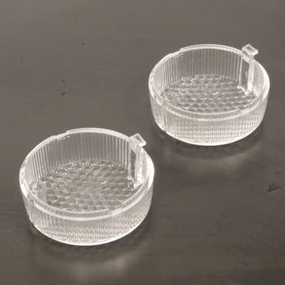 Cabochon de clignotant TNT pour Scooter Aprilia 50 Sr Racing 1997 à 2000 transparent ar Neuf