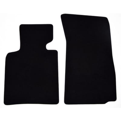 Tapis de sol - BMW - Z4 E85 - Noir - 2 pièces - Antidérapant et imperméable