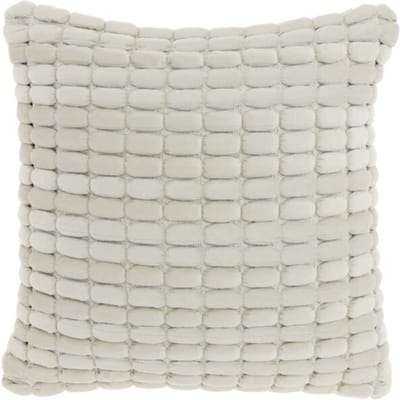 Unique Living - Sierkussen Kensi Dove White -45x45cm