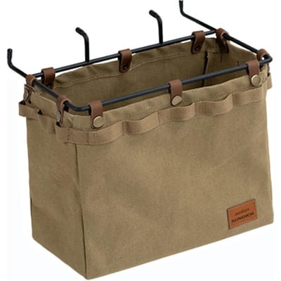 Picknicktafel Zijophangzak Bureau Opbergdoos Hangend Naast Organisator Servies Kledingopslag kaki