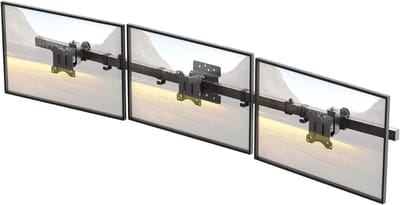 SCH® Monitor Arm 3 Schermen - Monitor Arm - Zwart - 43cm x 20cm cx13cm