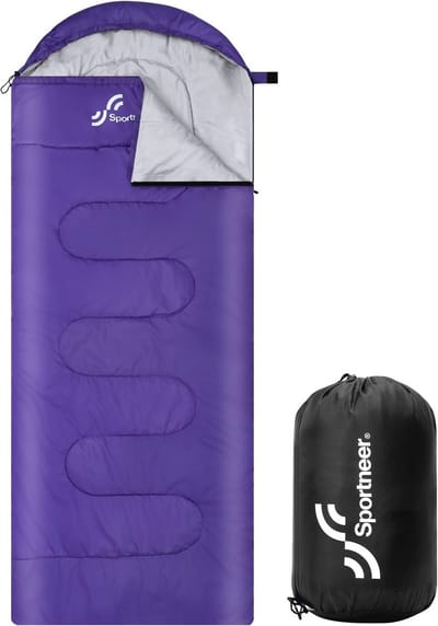 3-4 Seizoenen Outdoor Slaapzak voor Camping - Draagbare en Lichte Warmte voor Volwassenen