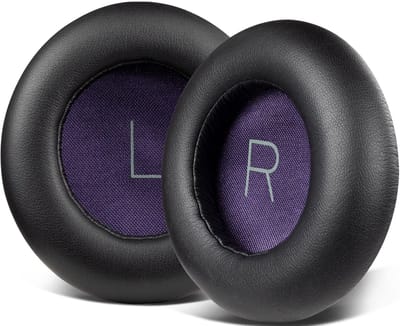 Dailygoods - SOULWIT vervangende oorkussens voor Plantronics BackBeat Pro draadloze hoofdtelefoon met ruisonderdrukking, traagschuim geluidsisolerende earpads en cushions, zachter eiwitleer (zwart)