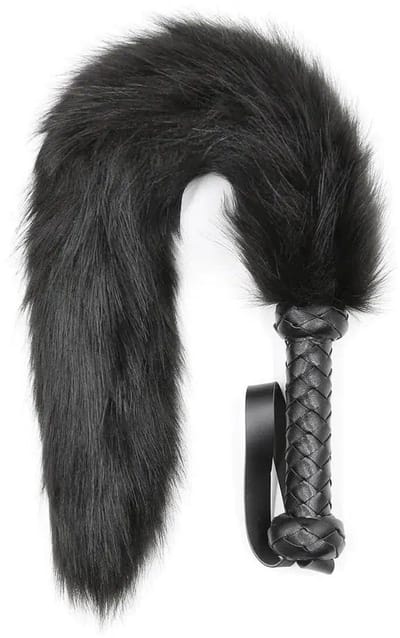 Smart Moves - Vossenstaart Flogger - 62cm - Zwart