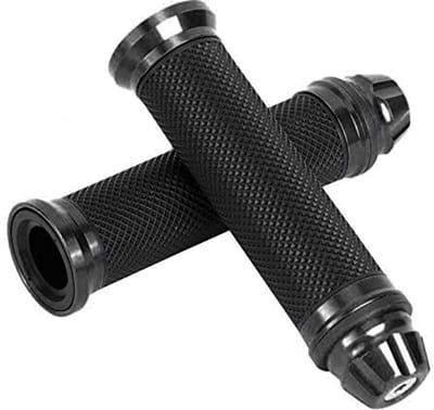 Dailygoods- Handvatten Antislip - Motorfiets Handgrepen - CNC Aluminium - Comfortabele Grip - Eenvoudige Installatie - Duurzaam Gebruik - Motorhandvatten
