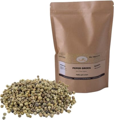 Tuana Kruiden - Peper Groen Heel - Zak 1000 Gram - KZ0205