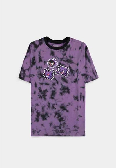 Pokémon - Ghost Overzsized Dames T-shirt - S - Paars