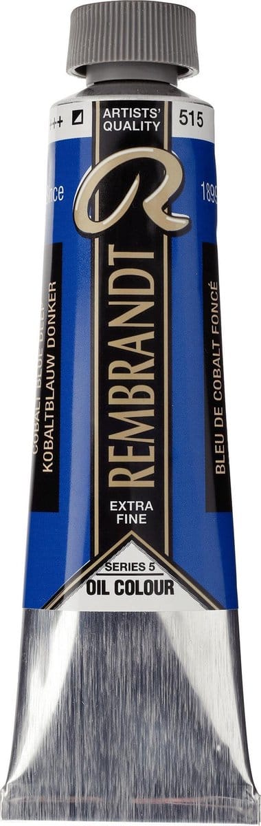 Rembrandt Olieverf Tube 40 ml Kobaltblauw Donker