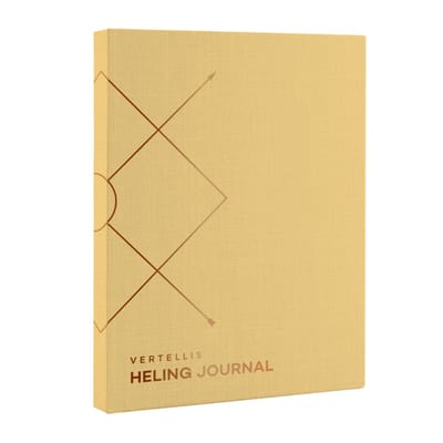 Vertellis Heling Journal - Dagboek voor Volwassenen - Invulboek en Journal voor Zelfreflectie, Loslaten en Verwerken - Schrijfoefeningen en Reflectievragen - Hardcover