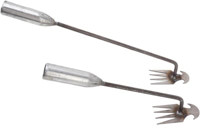 Onkruidtrekker Set - Wiedgereedschap Tuin - Onkruid Verwijderen - Dubbel Doel Ontwerp - 30 en 40cm
