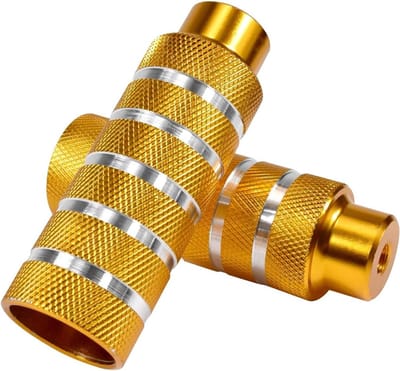 Universele Aluminium Fietspegels 2 stuks - 220 lbs - Geschikt voor BMX, Mountainbike en Reguliere Fietsen