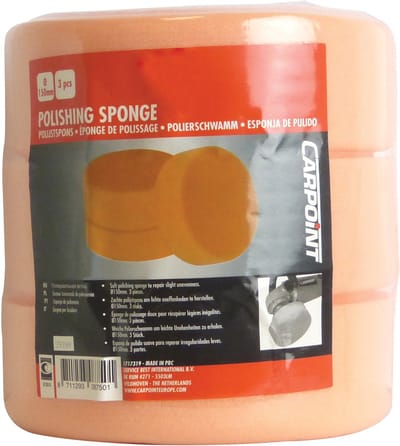 Carpoint Polijstsponzen 150mm Oranje/Soft 3-stuks