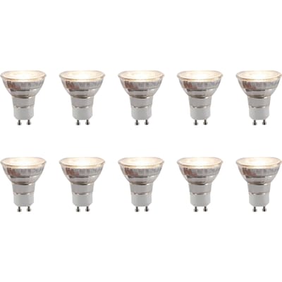 Set van 10 - Lucide Reflector GU10 Spot - Ø 5 cm - 8 W