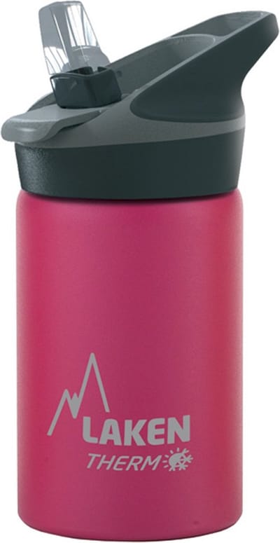 Thermosfles / Thermosbeker RVS Laken 0.35L Fucsia
