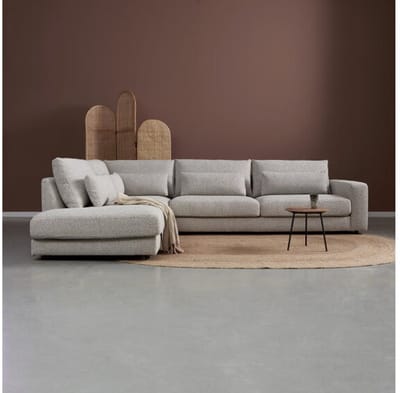 PEPP interiors Hoekbank COMO met ottoman links - Puente 09