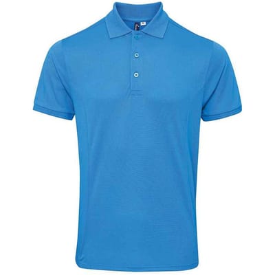 Premier Heren Coolchecker Plus Piqu Polo Shirt (Turquoise)