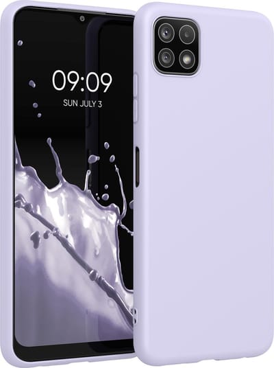 kwmobile telefoonhoesje geschikt voor Samsung Galaxy A22 5G - Hoesje voor smartphone - Back cover in lavendel