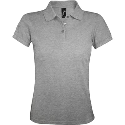 SOLS Dames/Dames Prime Poloshirt (Grijze Melange)
