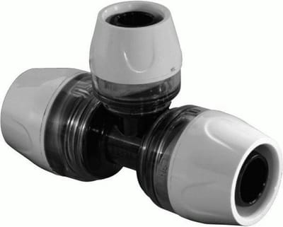 Uponor RTM T stuk verlopend 20x16x20mm