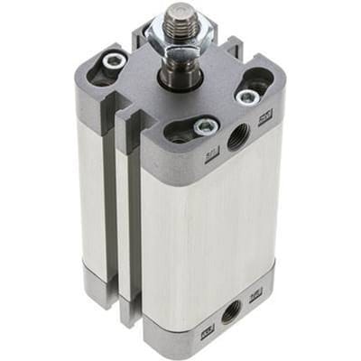 ISO 21287 Compacte Dubbelwerkende Cilinder 32-50mm - Magnetisch - Mannelijke Stang