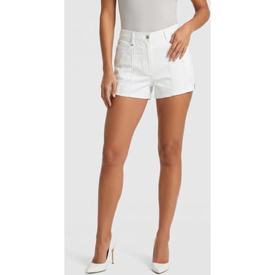 IRO Paris Cilas Short Natural White Maat: W25 | Korte Broeken Outlet | Dames | Wit