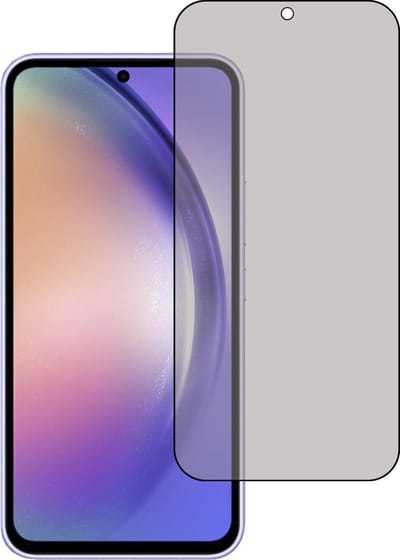 Screenprotector - Geschikt voor Samsung Galaxy A54 - Privacy Filter - Beschermglas - Gehard Glas - Tempered Glass - Screen Protector