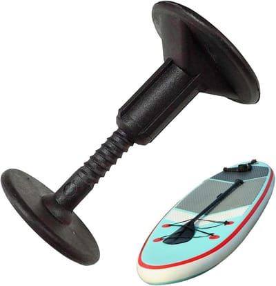 Leash Plug Vervanging - Surfplank Onderdeel - Watersport Reparatie - Sterk PVC Materiaal - 9.2x4.2cm - Circulair