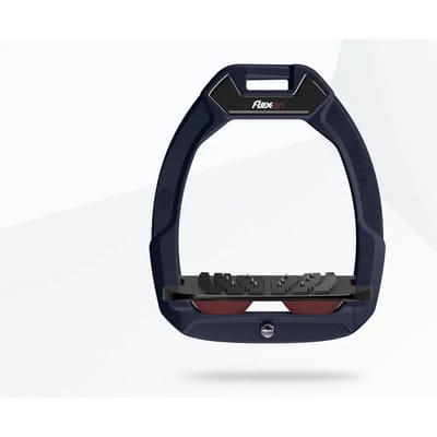 Veiligheidseisen voor paardrijden Schuin Ultra Grip Marine/Zwart/Bordeaux Flex-On Safe-On