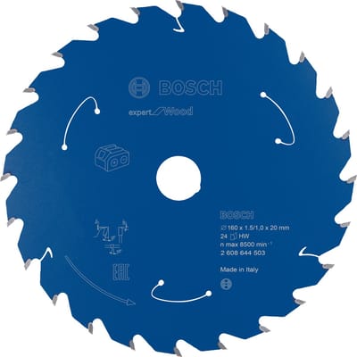 Bosch cirkelzaagblad Expert voor hout voor accu-handcirkelzagen 1...