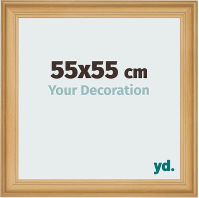 Your Decoration - Fotolijst 55x55 cm - MDF - Dennen Houtnerf - Lazio