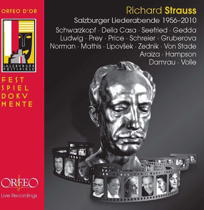 Elisabeth Schwarzkopf, Lisa Della Casa, Irmgard Seefried, Nicolai Gedda, Christa Ludwig - Strauss: Salzburger Liederabende 1956-2010 (2 CD) (Remastered)
