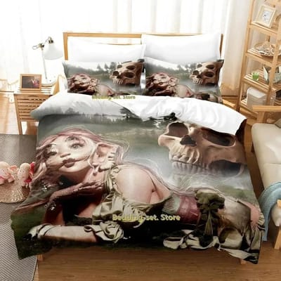 Nieuwe Hip Hop Melanie Martinez Portals Beddengoed Collectie Cartoon Anime DrieDelige Set Volwassene Kind Slaapkamer Dekbedovertrek Collecties 3D Kawaii Meisjes EU SuperKing 260x220