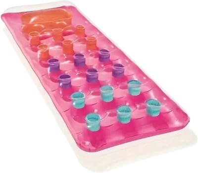Nivard Luchtbed - Luchtbed Zwembad - 2 Personen - 1 Persoon - Roze