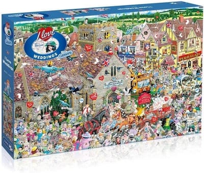 I Love Weddings puzzel - 1000 stukjes voor volwassen
