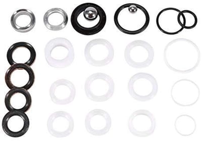 Dailygoods- O-ring reparatieset - vervangingskit voor Ultra 390/395/495/595 - complete afdichtringen - duurzaam rubber - compact en eenvoudig te gebruiken
