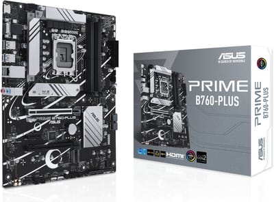 ASUS PRIME B760-PLUS (V2) Moederbord - Intel B760 - Intel LGA1700 - DDR5 RAM - ATX