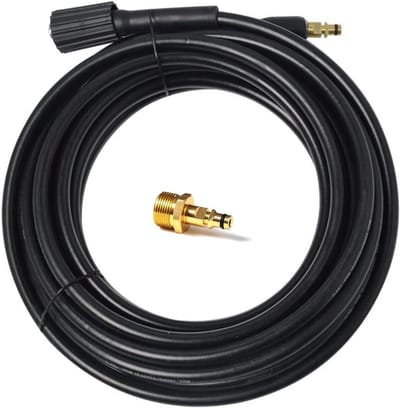 Dailygoods- Vervangingsslang 5M - Hogedrukslang Karcher - M22-aansluiting - Compatibel met K-serie - K2/K3/K4/K5/K7 - Voor huishoudelijke hogedrukreinigers