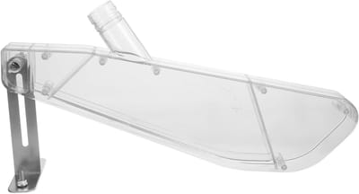 Zaagbladbeschermer - Zaaghoezen - Houtbewerking - Met kloofmes - 40x17x10cm - Transparant