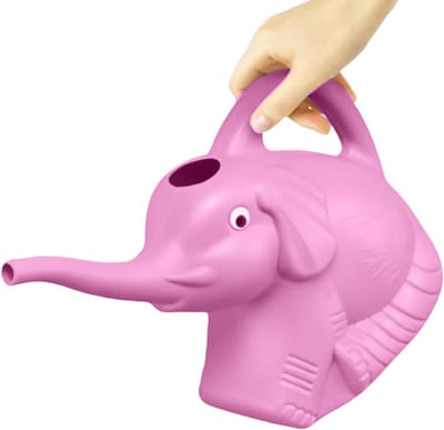 Kinder Gieter - Cartoon Gietertje - Planten Water Geven - Lange Tuit - 13 x 19 x 13 cm - Roze