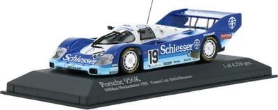 Porsche 956K Minichamps Modelauto 1:43 1985 Stefan Bellof / Thierry Boutsen Brun Motorsport