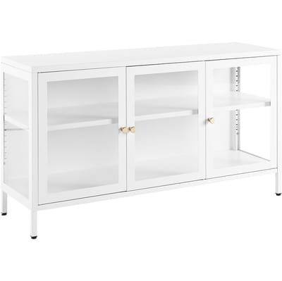 NEWPORT - Sideboard - Wit - Staal