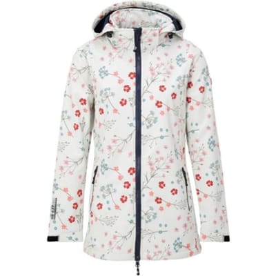 Nordberg Flower Dames Softshell Ls05801-oe - Kleur Wit - Maat S