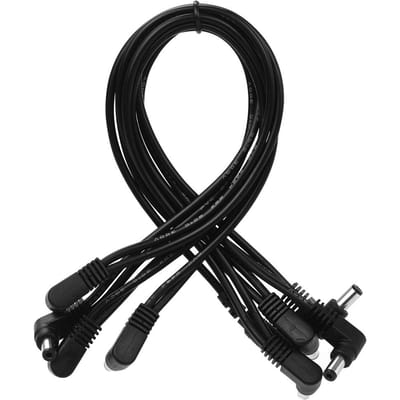 Voedselvoorziening 8 jaar oud Daisy Chain 18V 2A per 8 way zwart