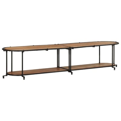 vidaXL - Tv-meubel - 200x42x40 - cm - massief - acaciahout